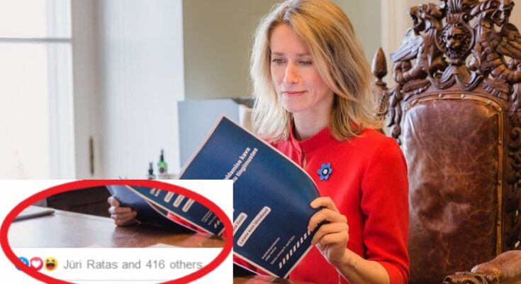 Kaja Kallas loeb