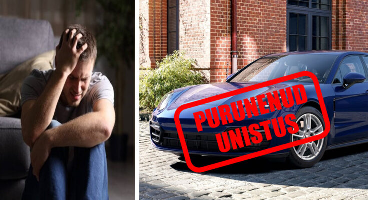 Kurb mees ja Porsche